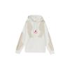 Air Jordan X Off-White Embroidered Logo Hoodie Asia Sizin 'White' Men's CV0541-134