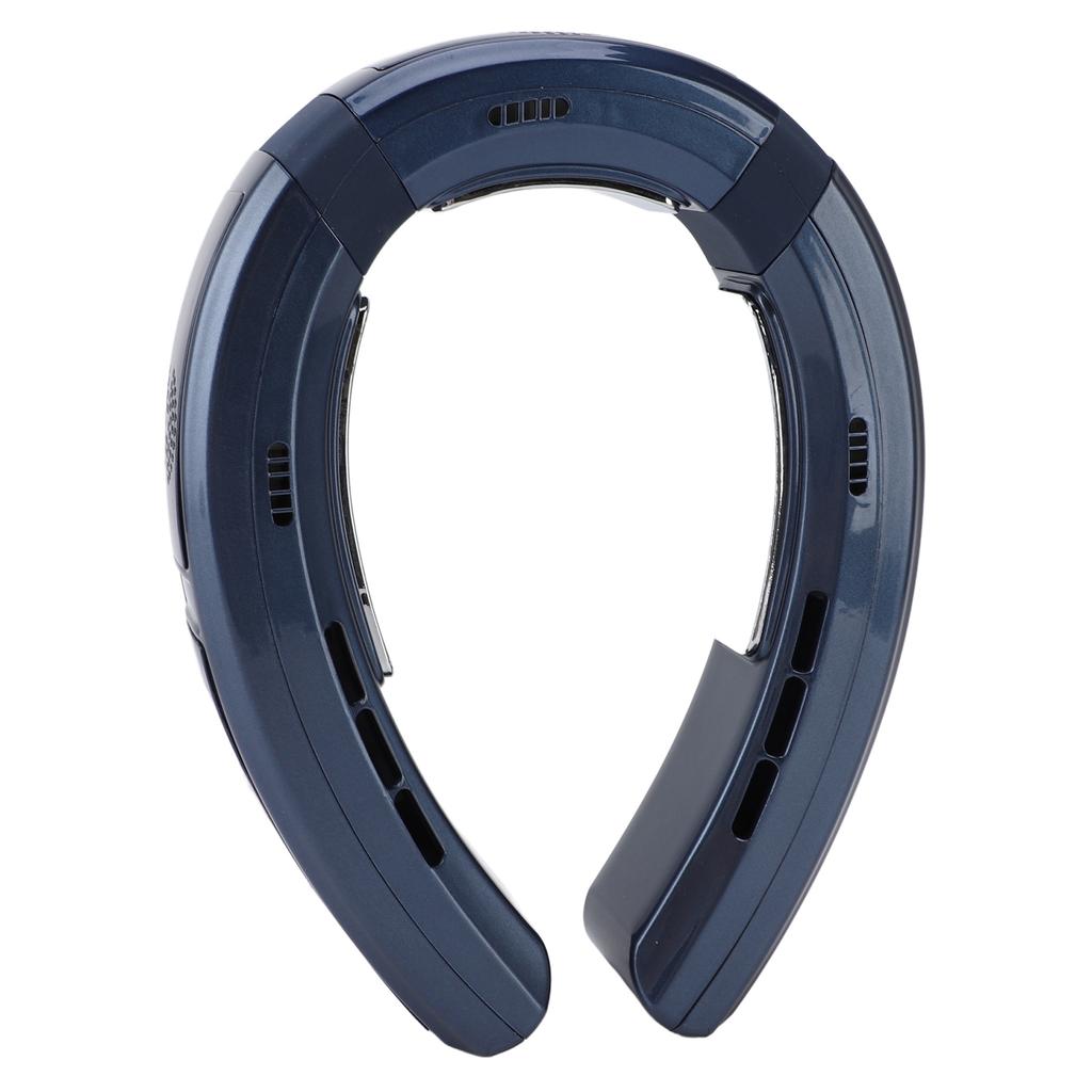 Neck Fan Heating Cooling Dual Use Bladeless Adjustable Wind Speed LED Display Wearable Personal Fan