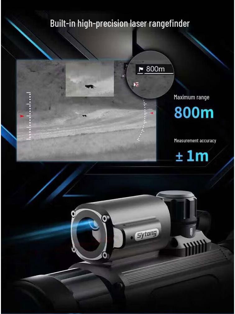 SYTONG Shiyu Tong Thermal Imaging High-Definition Outdoor Monocular with Ranging and Calibration