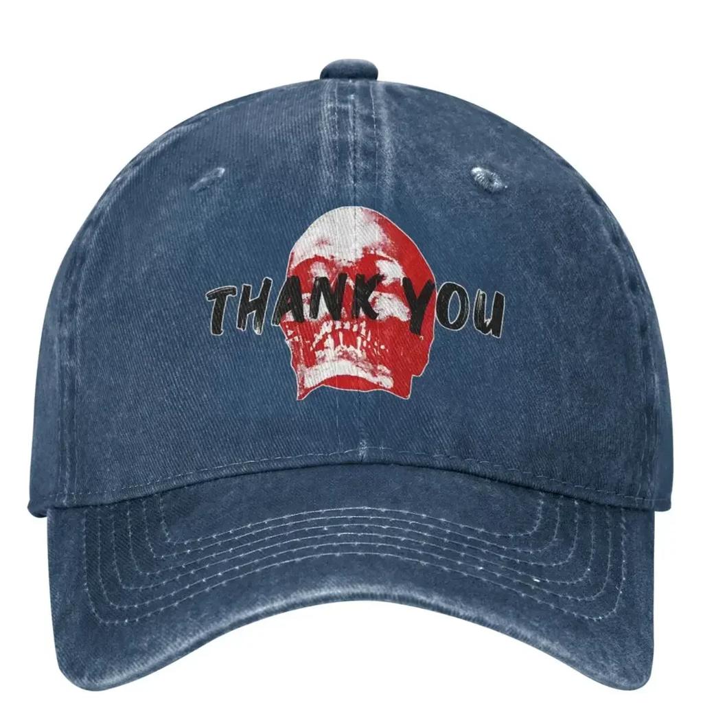 Depeche Mode Danke Totenkopf Rockband Baseballkappen Merch Für Unisex Retro Used Gewaschene Hüte Kappe Papa Hut Verstellbar