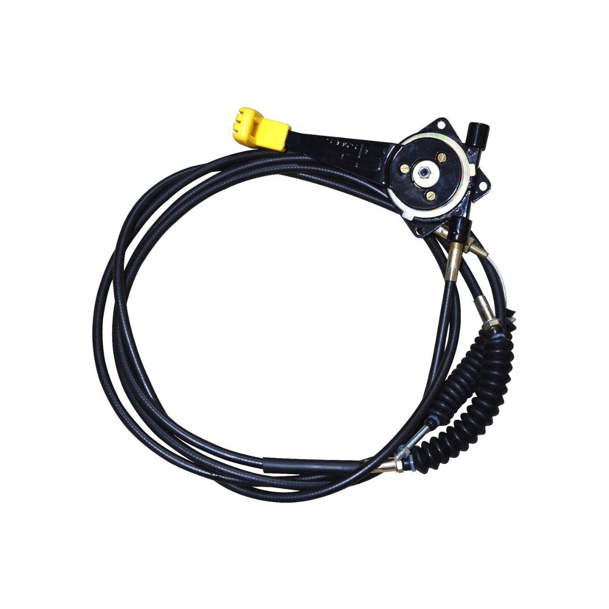 

APSMOTIV Universal Throttle Cable Kit for JCB Backhoe Loader for JCB 3CX, 4CX, 1400B, 1600B, 214, 215 Heavy Duty Accelerator Control Cable with Lever
