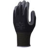 Okabe Showaglove Work Gloves 370 Assembly Pack of No. Grip, Large, Black, 3-Pair (Set 2)