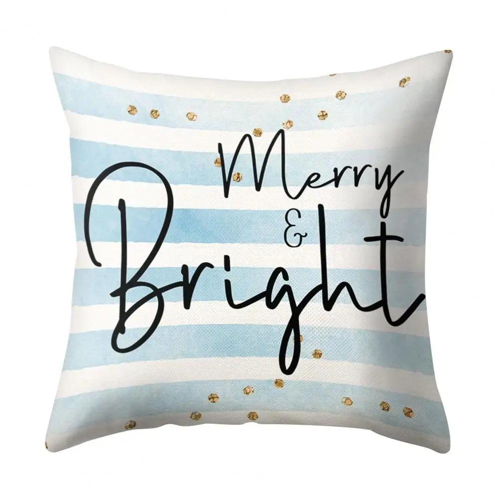 Povlaky na polštáře s vánoční tématikou Autodoplňky Kancelář Santa Claus Pohovka do obývacího pokoje Domácí povlaky na polštáře