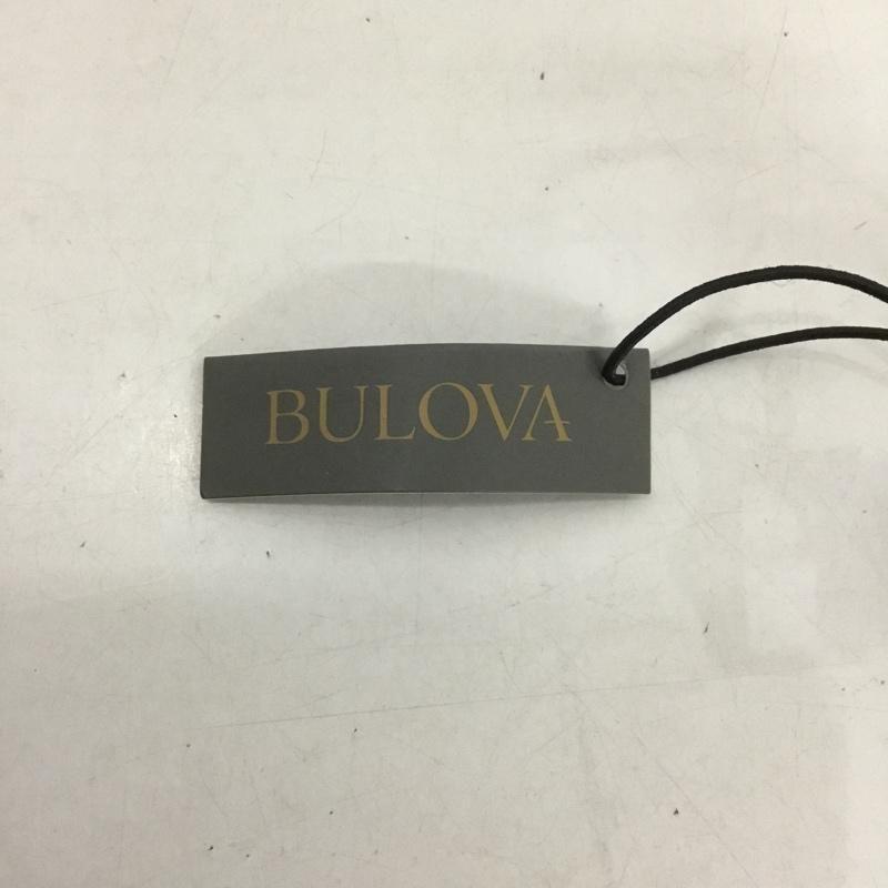 Used BULOVA watch analog (self-winding) 96C130 with box leather belt