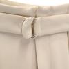 BARNYARDSTORM Tapered Pants Ivory Women Used