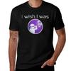 Anywhere But Here Gobblegum I Wish I Was Anywhere But Here Tshirt Basic Solid Color Short Sleeve Tshirt