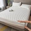 Waterproof Matress Protector Rhombus Lattice Pattern Mattress Pad Durable Mattress Cover  Hotel
