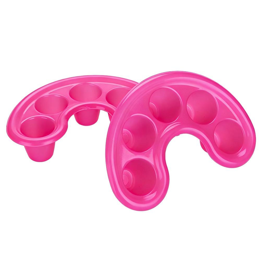 5pcs Five Holes Nail Gel Removal Bowl Nail UV Gel Removal Bowl  Finger soaking treatment