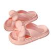 Source slippers women wear ins bow girl heart sweet thick bottom cool slippers