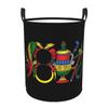 Italian Aces Briscola Scopa Card Dirty Laundry Baskets Foldable Large Waterproof Clothes Storage Basket For Home Kids
