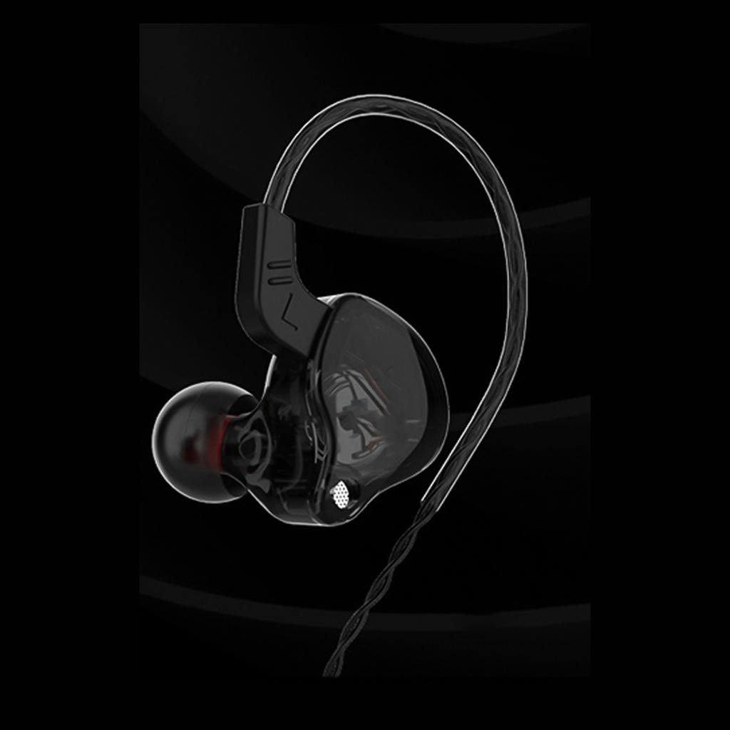 QKZ AK6 Universal 3.5mm HiFi Sport Headphones In Ear Earphone for Running with Microphone Headset Music Earbuds