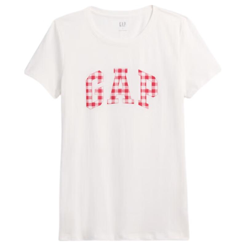 Gap Women s Logo Print Round Neck Short Sleeve T-Shirt XS