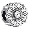Pandora Charms Mandala Lotus Flower Charm Pendant