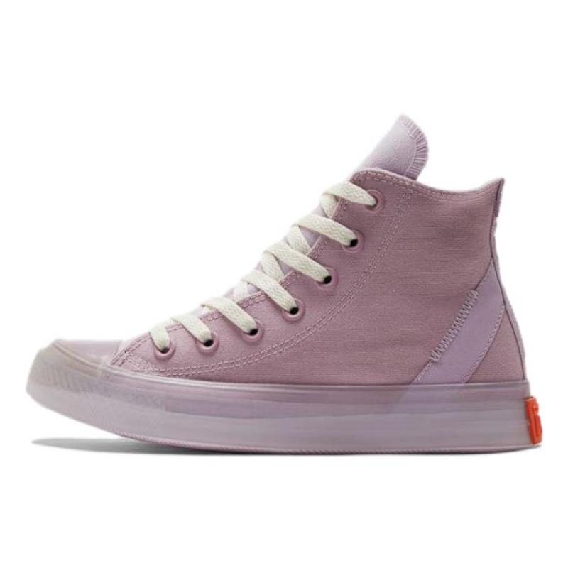 

Converse All Star CX Chuck Taylor Желейная подошва Высокие парусиновые Унисекс Светло-розовый Фиолетовый 35