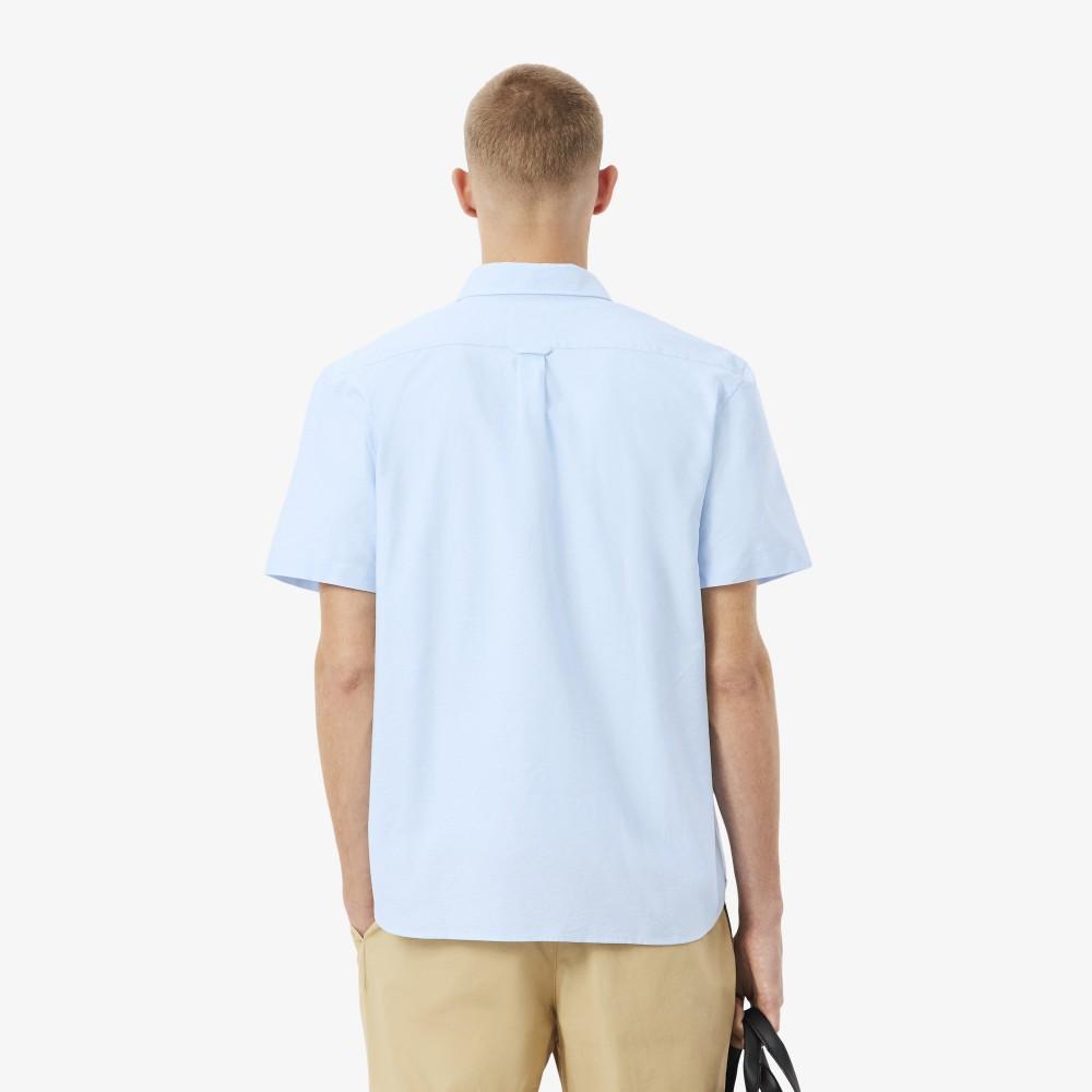 Lacoste Men's Short-Sleeve Oxford Shirt CH1917-56GF6Z