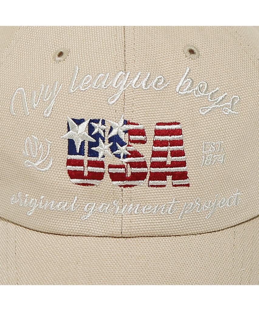 OGARP Ivyboy Lettering B.B Cap Ivory