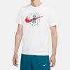 Men's Nike SPORTSWEAR Light Cozy White T-Shirt CZ3579-100