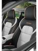 Qashqai Burlap Seat Cushion: Year-Round Breathable Full-Cover Protection