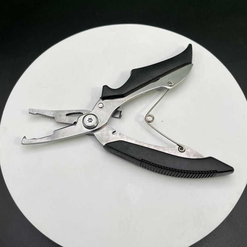 Portable Multifunctional Fishing Pliers with Integrated Ruler and Scale – Large and Powerful Fish Gripper for Sea Fishing.