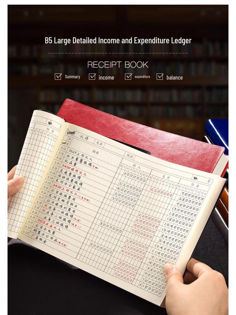 Subsidiary Ledger: Income & Expenditure Accounting Book for Business