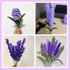 200 Pcs Pipe Cleaners Chenille Stem, Flowers Pipe Cleaner Craft, Colored Pipe Cleaner For Creative Handmade DIY Lavender Bouquet