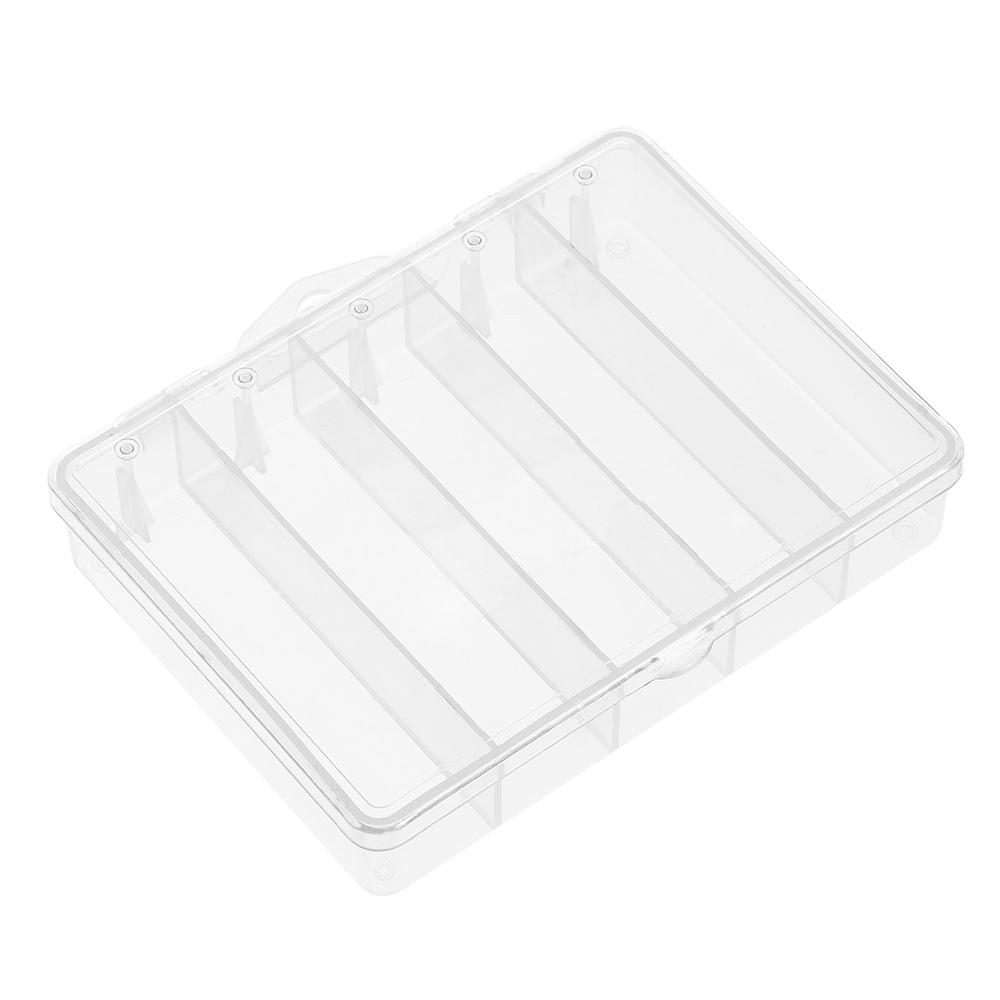 5 Compartment Fishing Bait Lure Hooks Box Bait Storage Case Fishing Tool Tackle Organizer Sorting Box