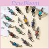Creative Cartoon Crocodile Brooch With Alloy Inlay For Jewelry Making And Accessories