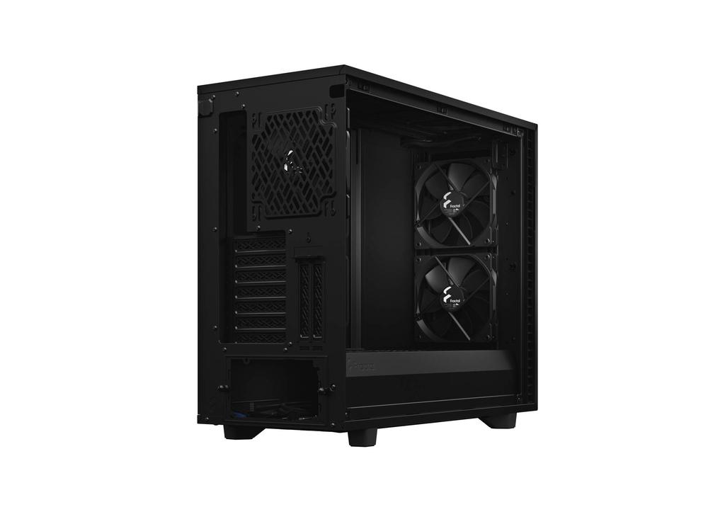 Fractal Design Define 7 Black Middle Tower PC-Gehäuse, kompatibel mit Solid Panel, Modell CS7694 E-ATX, FD-C-DEF7A-01