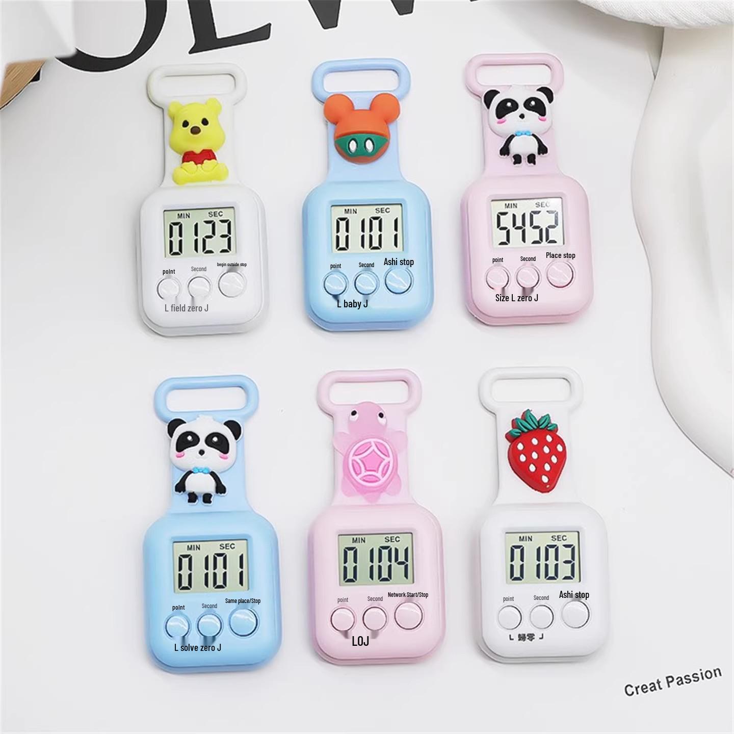 

Newcomer Exclusive: Cute Cartoon Mini Timer for Students & Kids - 0.01 Free Shipping