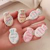 Hairpin Cream Macaron Color Snapper Fish Shape Hair Clips Gentle Hold No