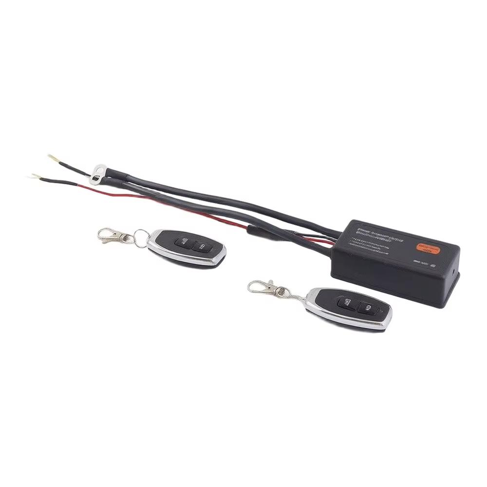 12V 100A For Battery Disconnect Switch With Remote Control For Auto, RV, Truck Battery Power-off Switch Remote Control