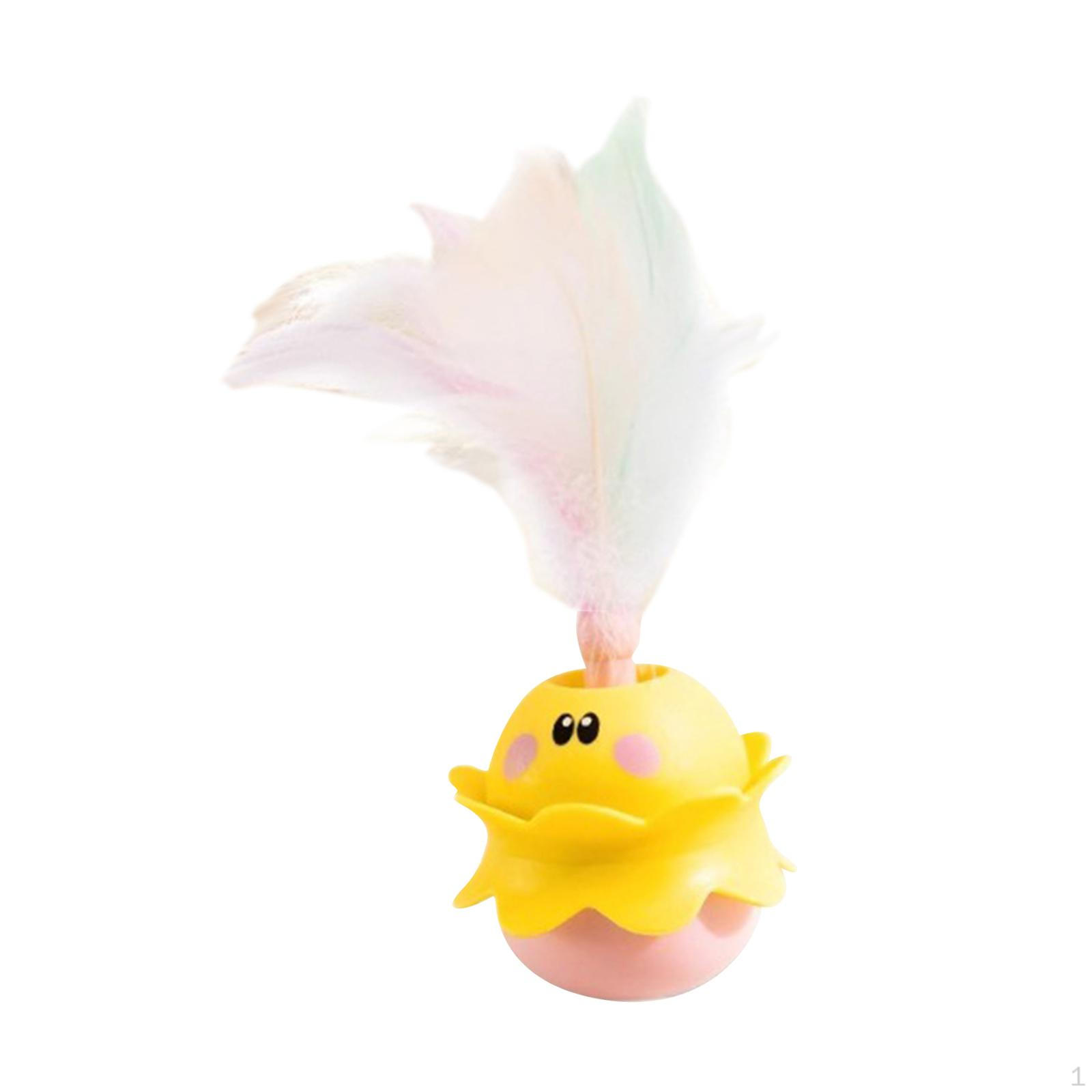 

Интерактивная игрушка для кошек Автоматический движущийся мяч Тренажер, со светом, Забавная, Домашнее животное для домашних кошек