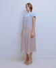 Pisis Two-Way Sheer Layered Dress_Gray