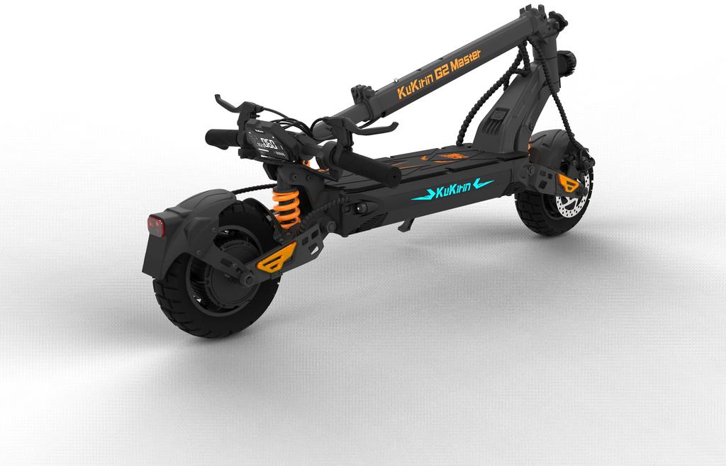 KuKirin G2 Max 2026 Faltbarer E-Scooter für Erwachsene Nennleistung 1000W Spitzenleistung 1200W Bürstenloser Motor 48V 20,8Ah Akku 60-70 km Reichweite 10 Zoll Off-Road Luftreifen