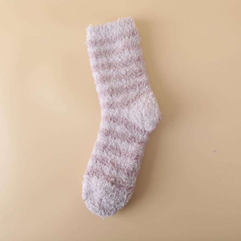 Fleece Socks with A Loose Opening and Thickened Design, Warm Women's Winter Larger Size, and Super Thick Winter Sleep Socks for The Elderly