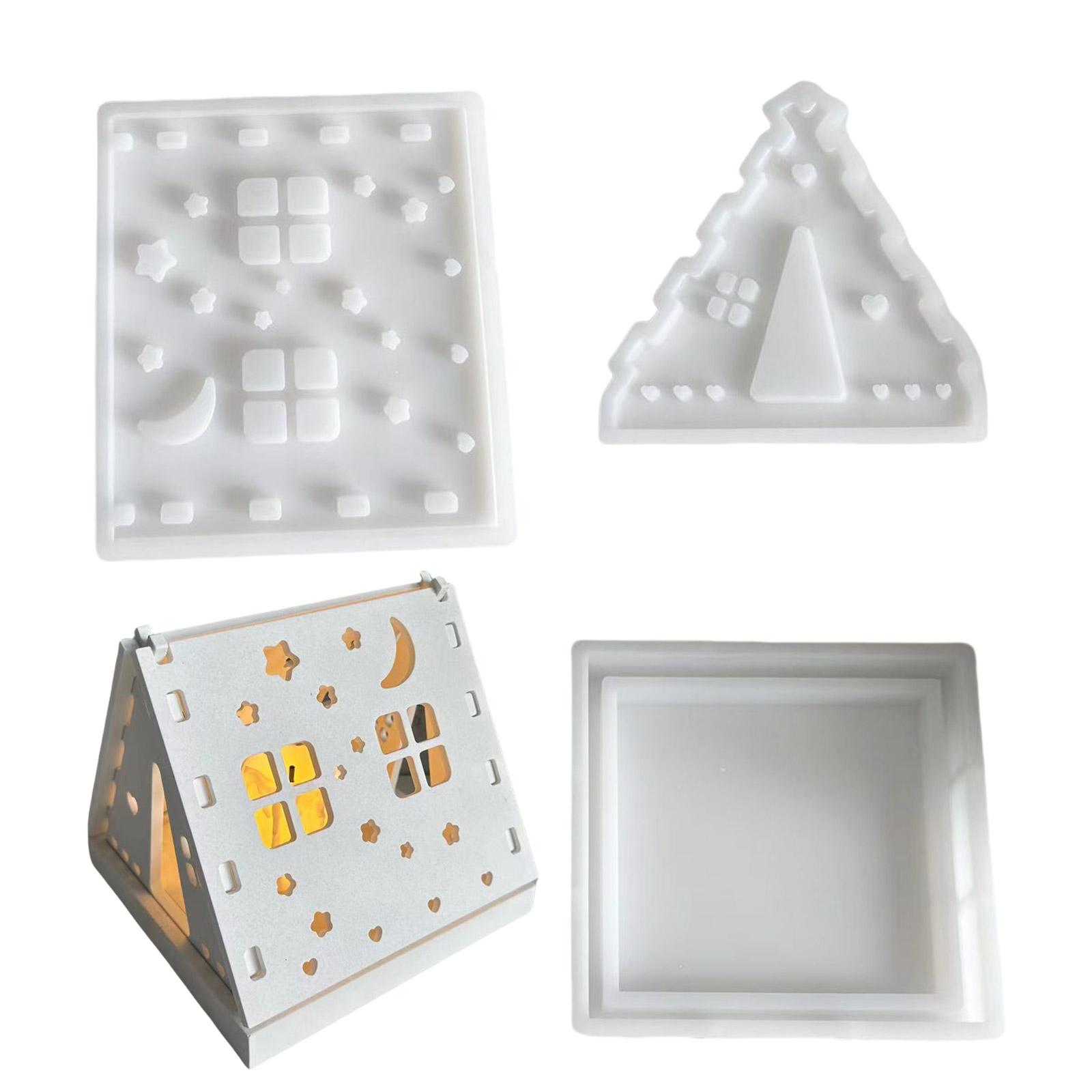 

Прочная палатка для кемпинга «Звезда и Луна», прочная силиконовая форма, аксессуар для практичных подсвечников и гипсового декора