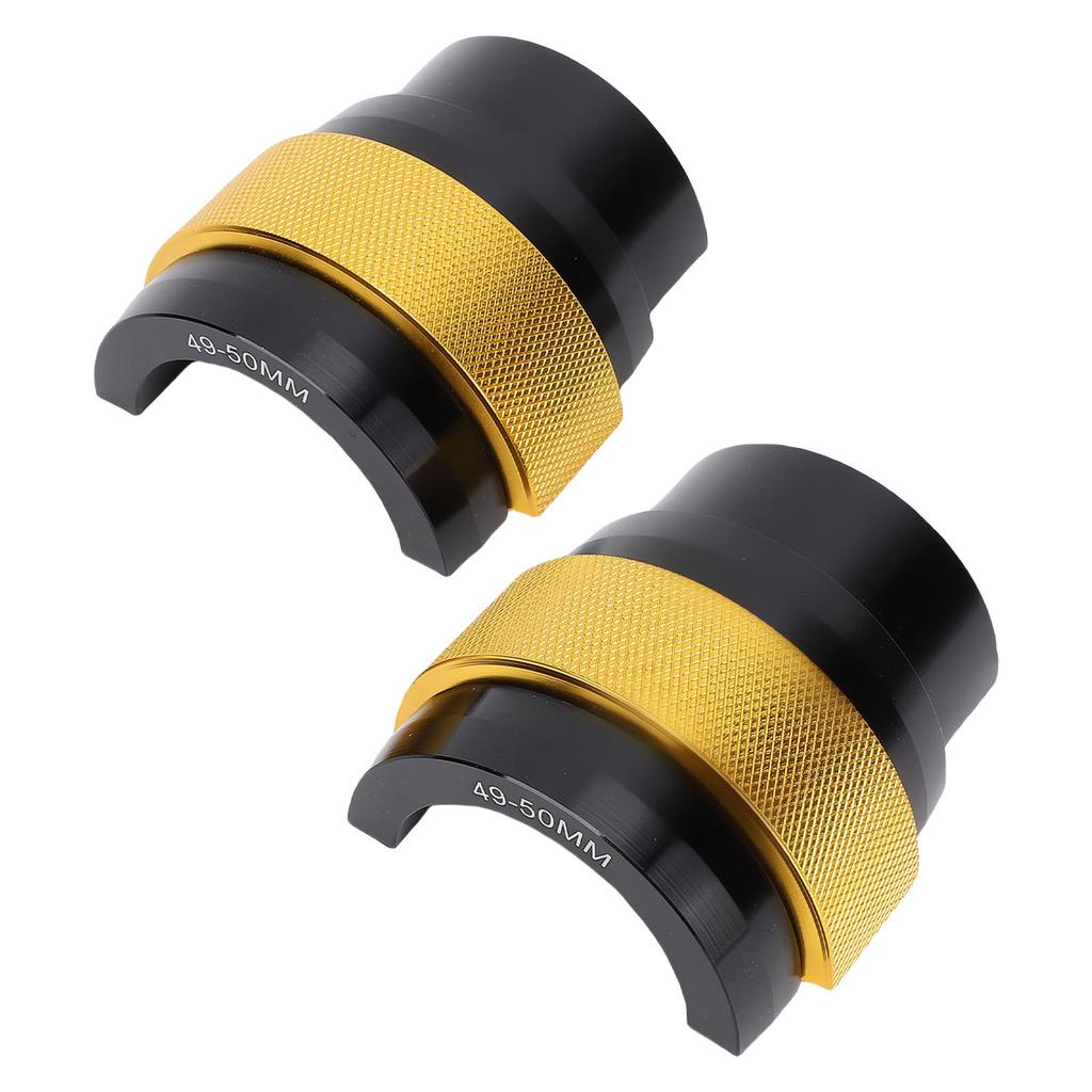 2 STÜCKE Gabelölring-Eintreibwerkzeug CNC Aluminiumlegierung Gabeldichtungs-Einbauwerkzeug Universell für