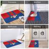 Cartoon Super Mushroom Marios Doormat Anti-Slip Bathroom Kitchen Mat Living Room Floor Door Entrance Carpet Rug