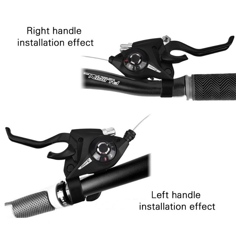 Mountain Bike Shifter EF51-7 /EF51-8 MTBs Bike Brake Lever Shifter Set Aluminum Alloy 3x7/3x8 Speed Shifter Bike Accessories