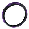 38CM Steering Wheel Cover Carbon     Elastic Handle Sleeve Non Slip Steering Wheel Cover for Car