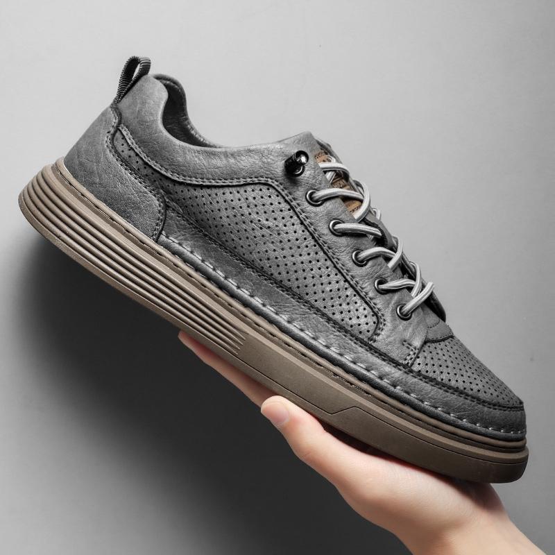 Модная летняя обувь с перфорацией для улицы — фото 7