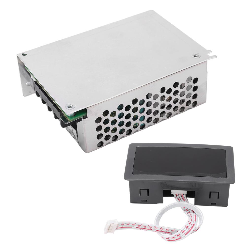 DC Motor Governor Soft Start and Stop PWM Motor Speed Controller with Digital Display Panel