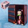 17cm Kimetsu No Yaiba Figure Demon Slayer Kamado Tanjirou Anime Figure Agatsuma Zenitsu Tomioka Giyuu Kamado Nezuko Figurine Toy