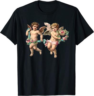 Angelic Vintage Cherub Design Charming Baby Angels Unisex T-Shirt