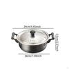 Korea Ramen Pot Induction Cooker Practical Household Korean Instant Noodle Stockpot for Camping