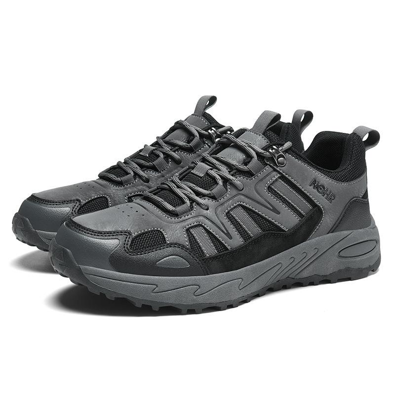 Hiking Shoes Men's Mountain Functional Shoes Platform Leisure Niche Hiking Shoes Outdoor Camping Non-slip Foreign Trade Replacement