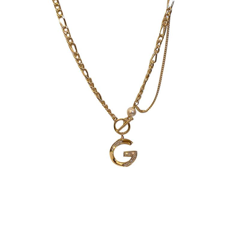 Buy Shaped Button Necklace High-end 