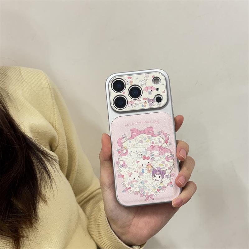 

Cartoon Animal Friends iPhone Case for 17/16 Pro Max/15/14 - Girly Design Apple 15 Pro Max