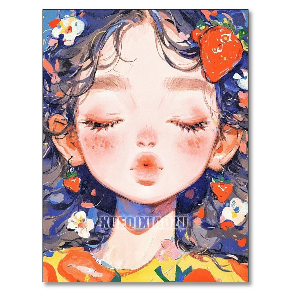 5D Cartoon Girl Diamond Painting Series Dreamy Art Full Diamond Mosaic Embroidery Cross Stitch Kit DIY Home Decor New Arrivals
