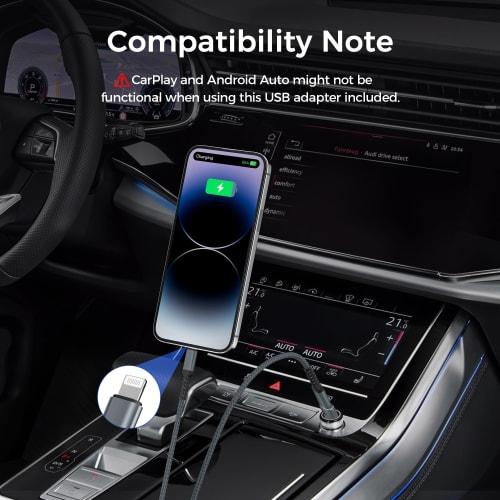 Basesailor USB C Lightning Charging Cable 3M and USB Adapter, MFI Certified iOS Lightning Cable Type C PD Fast Charging Cord, Compatible with iPhone 1